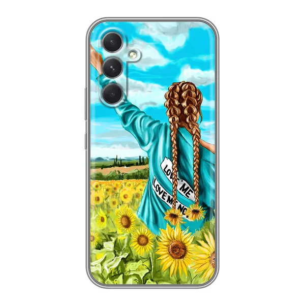Чехол с принтом «Украиночка» для Realme Narzo 80 Lite 5G Чехол с принтом «Украиночка» для Realme Narzo 80 Lite 5G