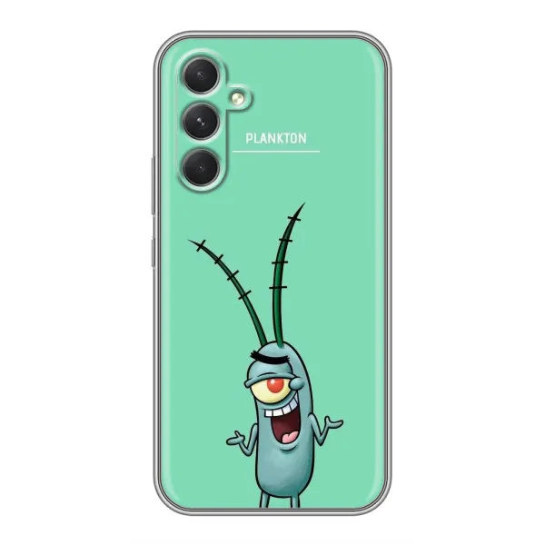 Чехол с принтом «Персонаж Планктон» для Realme Narzo 80 Lite 5G Чехол с принтом «Персонаж Планктон» для Realme Narzo 80 Lite 5G