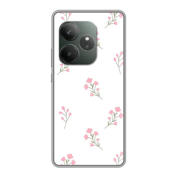 Чехол с принтом «Розовые цветы» для Realme Narzo 90 Чехол с принтом «Розовые цветы» для Realme Narzo 90