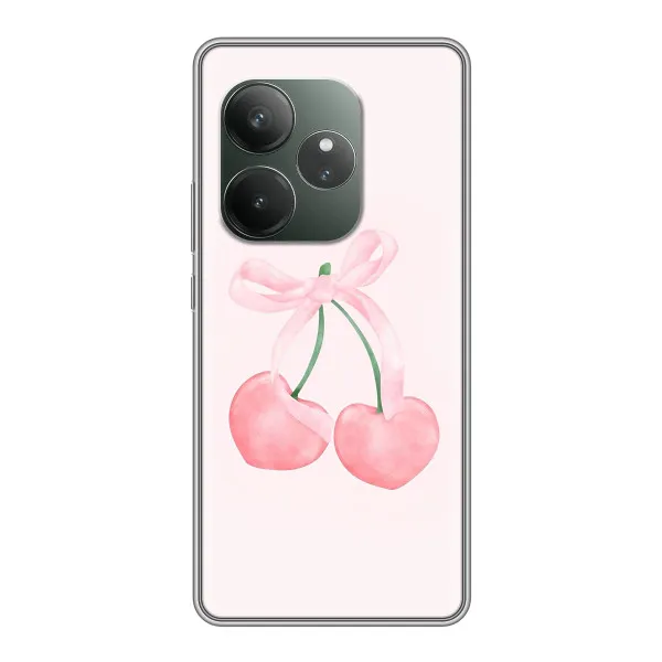 Чехол с принтом «Розовые вишни» для Realme Narzo 90 Чехол с принтом «Розовые вишни» для Realme Narzo 90