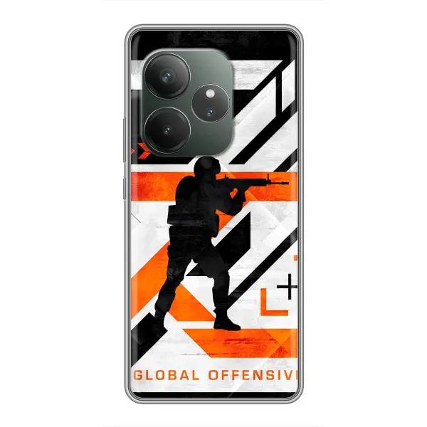 Чохол з принтом «Cs:Go» для RealMe Neo7 Чохол з принтом «Cs:Go» для RealMe Neo7