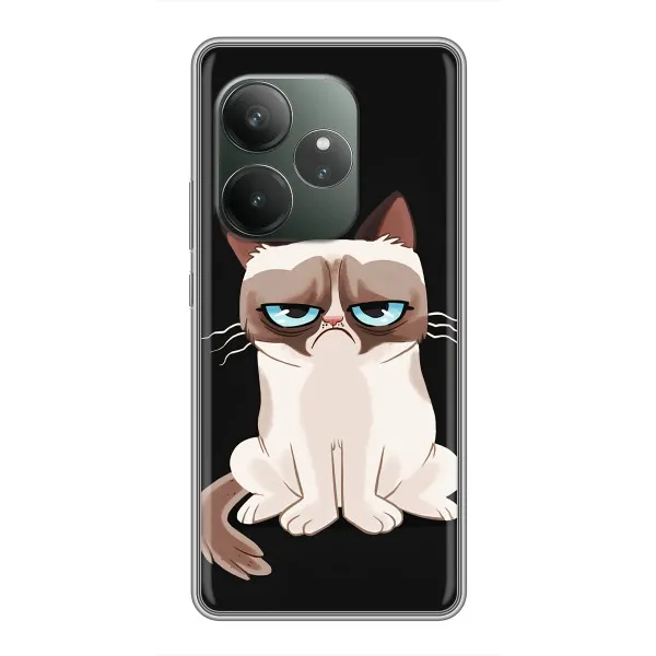 Чехол с принтом «Грустный кот» для RealMe Neo7