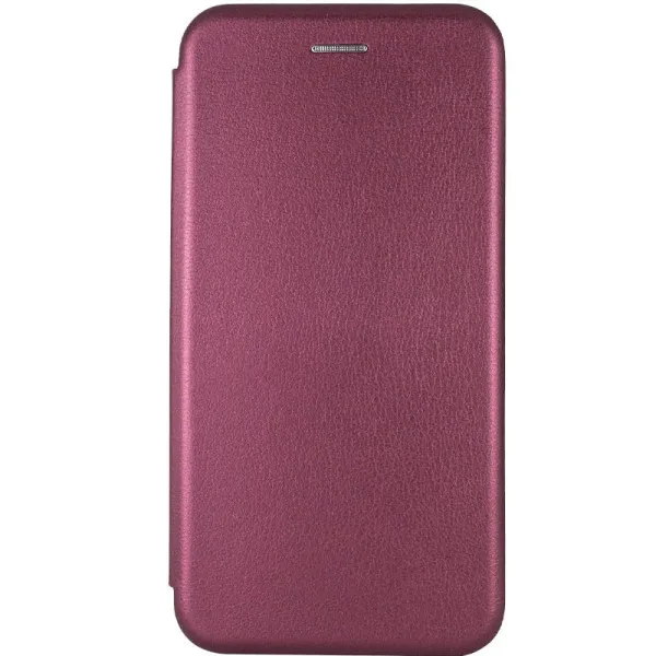 Кожаный чехол-книжка Classy для Realme Note 50 5G — Бордовый — фото 1 Кожаный чехол-книжка Classy для Realme Note 50 5G — Бордовый — фото 1
