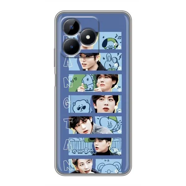 Чехол с принтом «Bangtan» для Realme Note 50