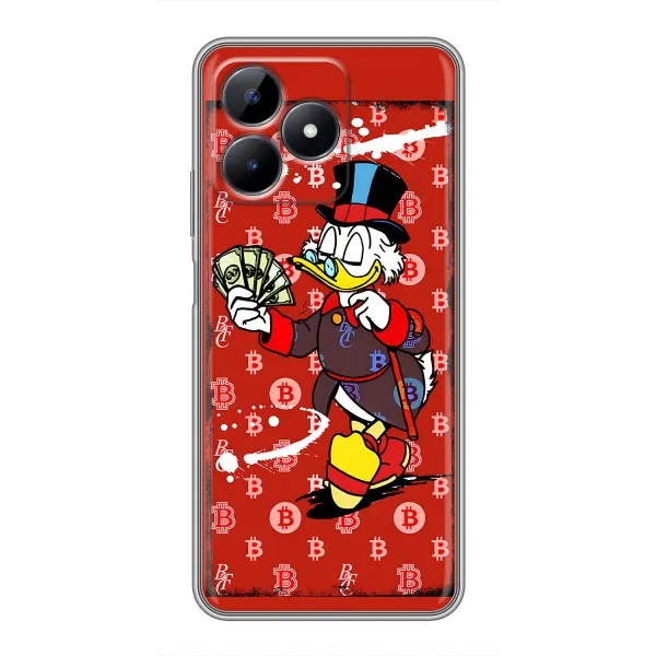Чехол с принтом «Scrooge MagDag» для Realme Note 50