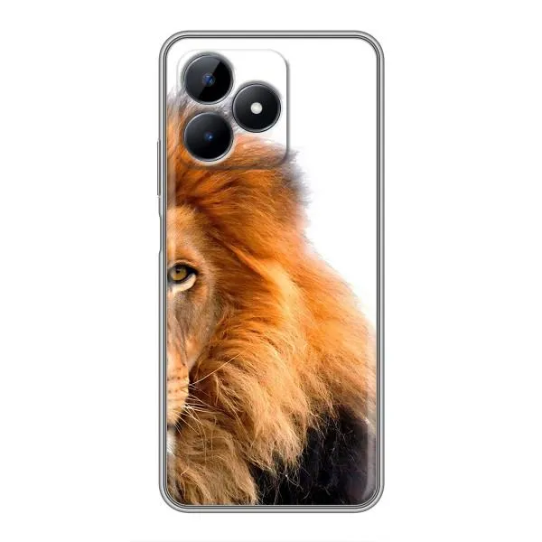 Чехол с принтом «Лев грива» для Realme Note 50 Чехол с принтом «Лев грива» для Realme Note 50