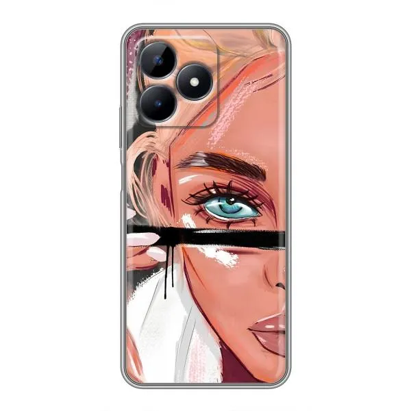 Чехол с принтом «Макияж» для Realme Note 50 Чехол с принтом «Макияж» для Realme Note 50