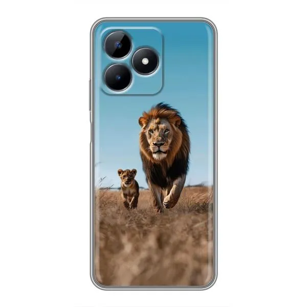 Чехол с принтом «Мусафа и Симба» для Realme Note 50