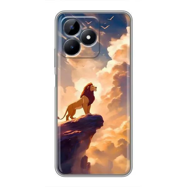 Чехол с принтом «Симба на скале» для Realme Note 50
