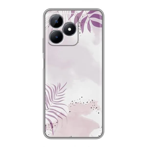 Чехол с принтом «Фиолетовые листья» для Realme Note 50 Чехол с принтом «Фиолетовые листья» для Realme Note 50