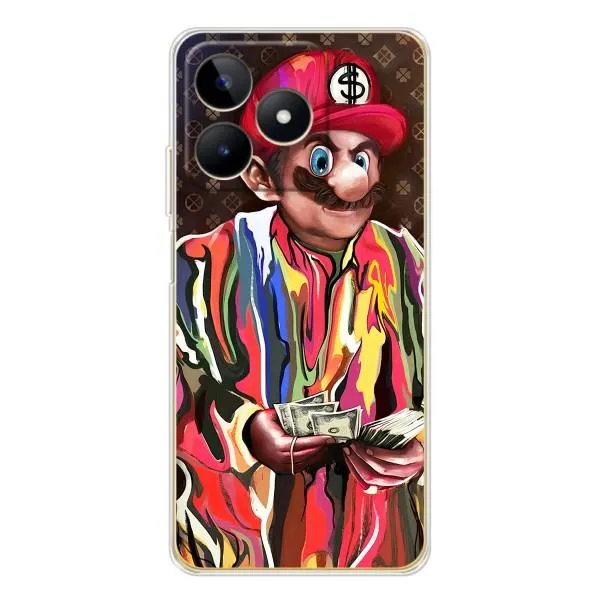Чохол з принтом «Mario LV» для Realme Note 60