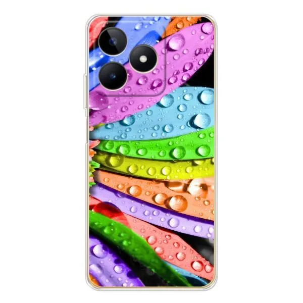 Чехол с принтом «Семицветик» для Realme Note 60
