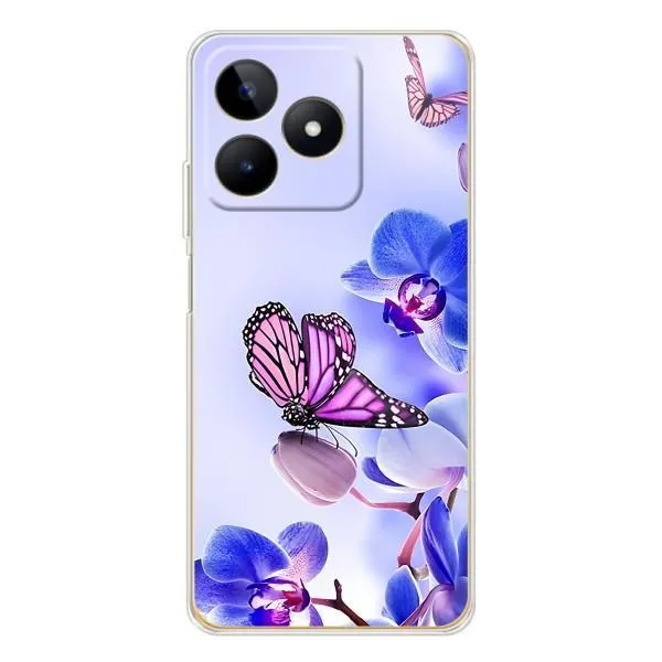 Чехол с принтом «Бабочка на цветочке» для Realme Note 60 Чехол с принтом «Бабочка на цветочке» для Realme Note 60