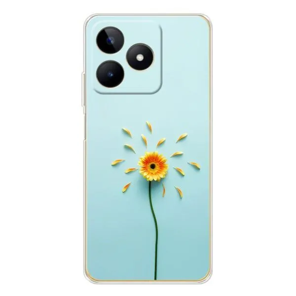 Чехол с принтом «Желтый цветок» для Realme Note 60 Чехол с принтом «Желтый цветок» для Realme Note 60