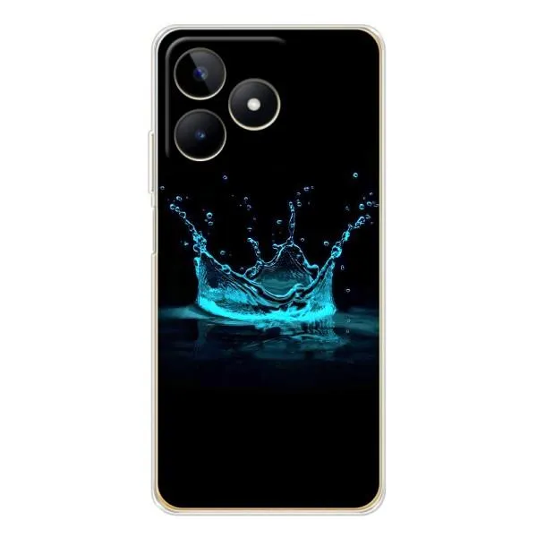 Чехол с принтом «Капля короны» для Realme Note 60