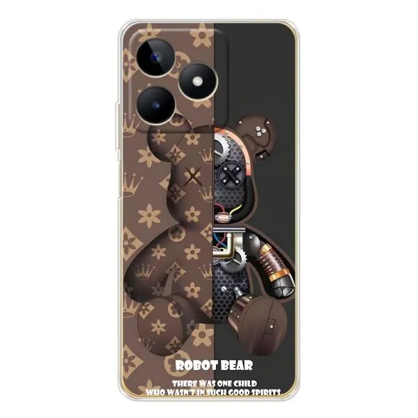 Чехол с принтом «Медведь Луи Витон» для Realme Note 60 Чехол с принтом «Медведь Луи Витон» для Realme Note 60