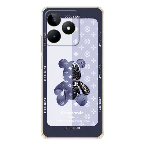 Чехол с принтом «Медвежонок LV» для Realme Note 60 Чехол с принтом «Медвежонок LV» для Realme Note 60