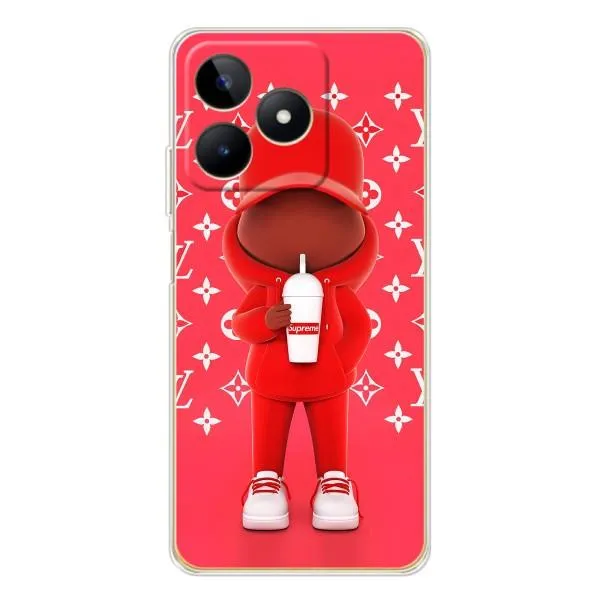 Чехол с принтом «Модный стиль» для Realme Note 60 Чехол с принтом «Модный стиль» для Realme Note 60