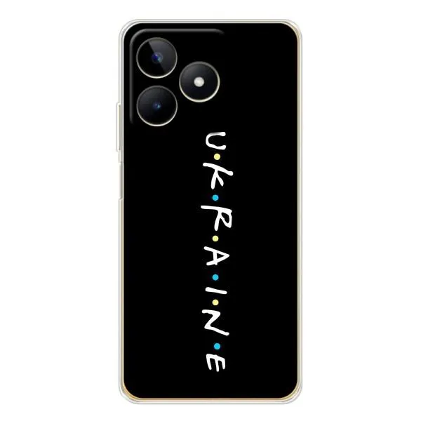 Чехол с принтом «ukraine» для Realme Note 60 Чехол с принтом «ukraine» для Realme Note 60