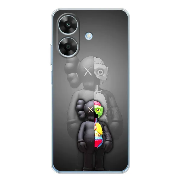 Чехол с принтом «Тело Bearbrick» для Realme Note 60x