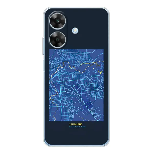 Чехол с принтом «Гуганск» для Realme Note 60x Чехол с принтом «Гуганск» для Realme Note 60x