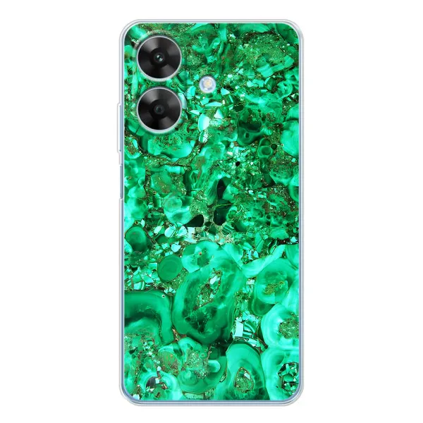 Чехол с принтом «Салатный Мрамор» для Realme Note 60x Чехол с принтом «Салатный Мрамор» для Realme Note 60x