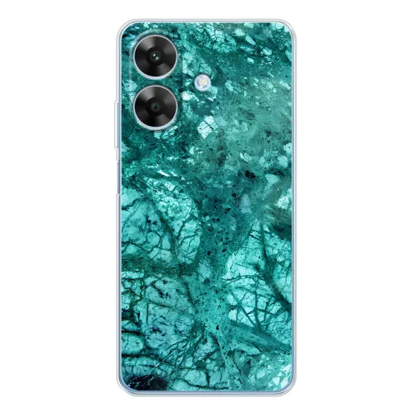 Чехол с принтом «Зеленый мрамор» для Realme Note 60x Чехол с принтом «Зеленый мрамор» для Realme Note 60x