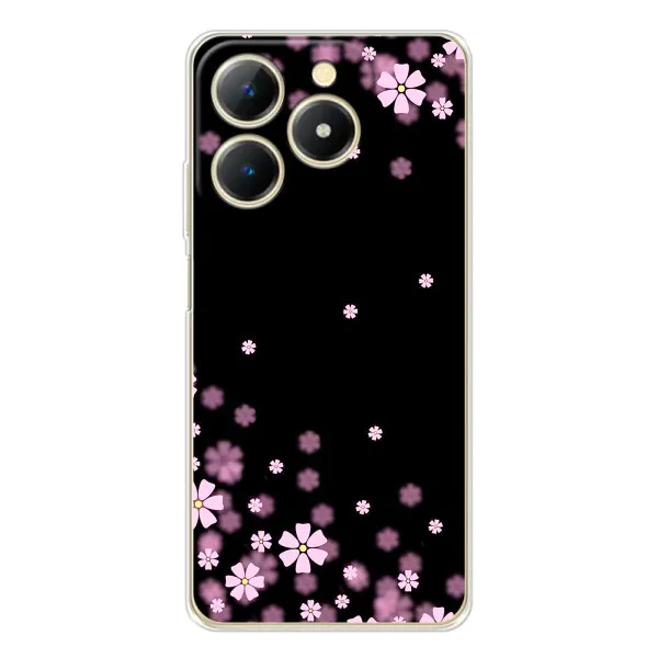 Чехол с принтом «Цветочки маленькие» для Realme Note 70 Чехол с принтом «Цветочки маленькие» для Realme Note 70