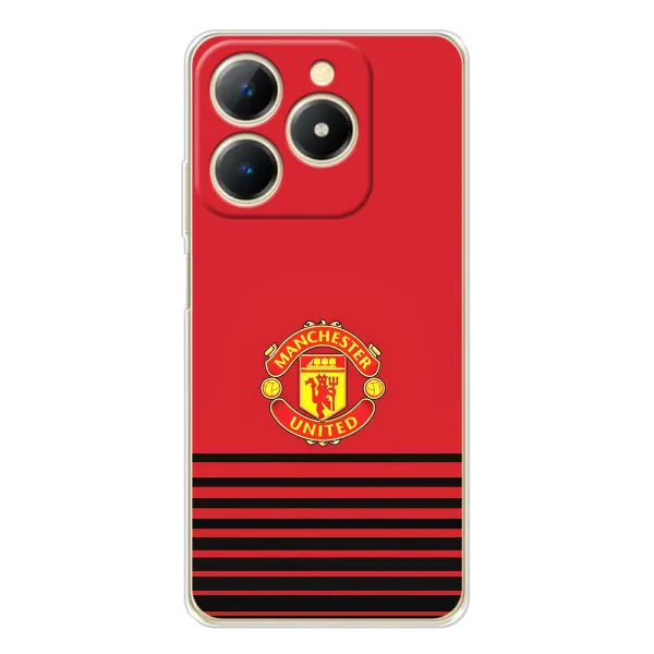 Чехол с принтом «manchester united» для Realme Note 70