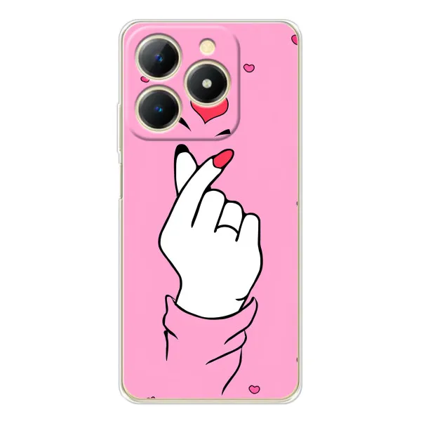 Чехол с принтом «Знак Love» для Realme Note 70 Чехол с принтом «Знак Love» для Realme Note 70
