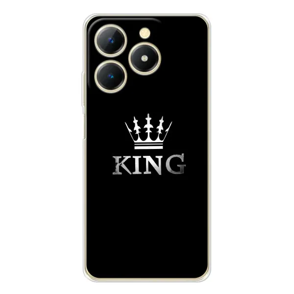 Чехол с принтом «KING» для Realme Note 70