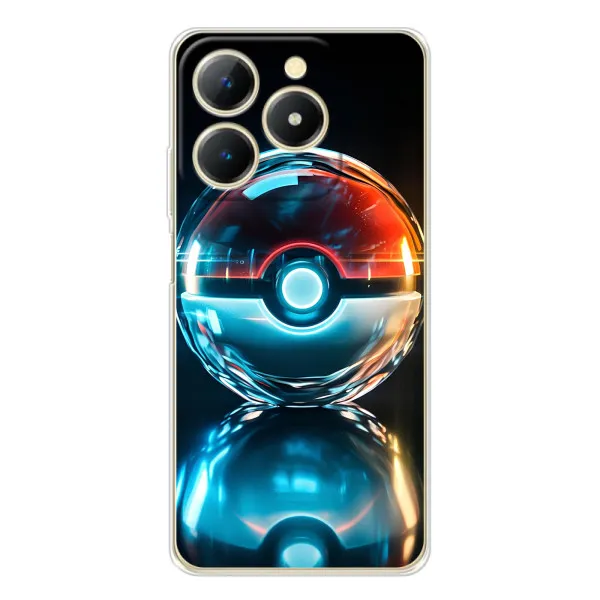 Чехол с принтом «Мяч Пикачу» для Realme Note 70 Чехол с принтом «Мяч Пикачу» для Realme Note 70
