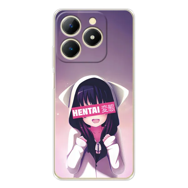 Чехол с принтом «Hentai chan» для Realme Note 70T