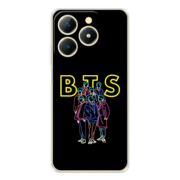 Чохол з принтом «BTS стайл» для Realme Note 70T