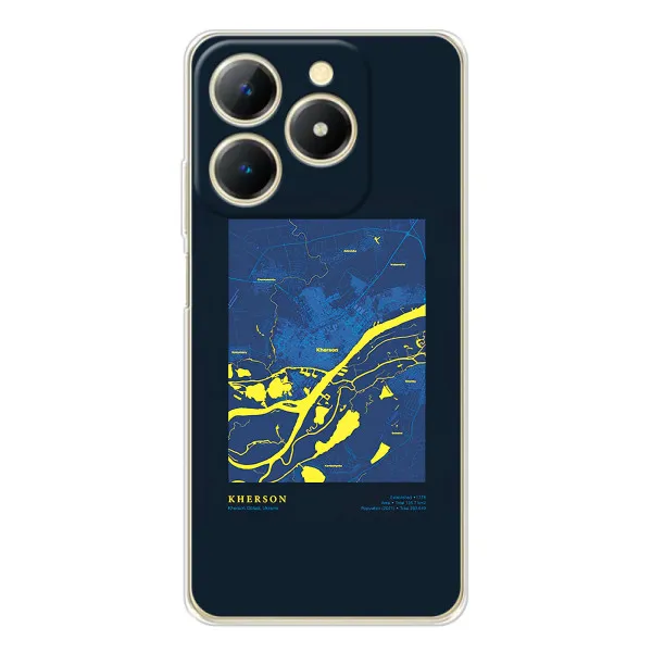 Чехол с принтом «Херсон» для Realme Note 70T