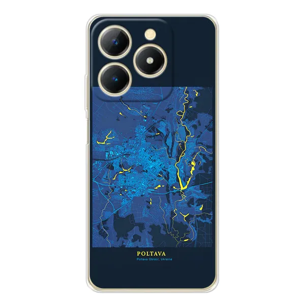 Чехол с принтом «Полтава» для Realme Note 70T