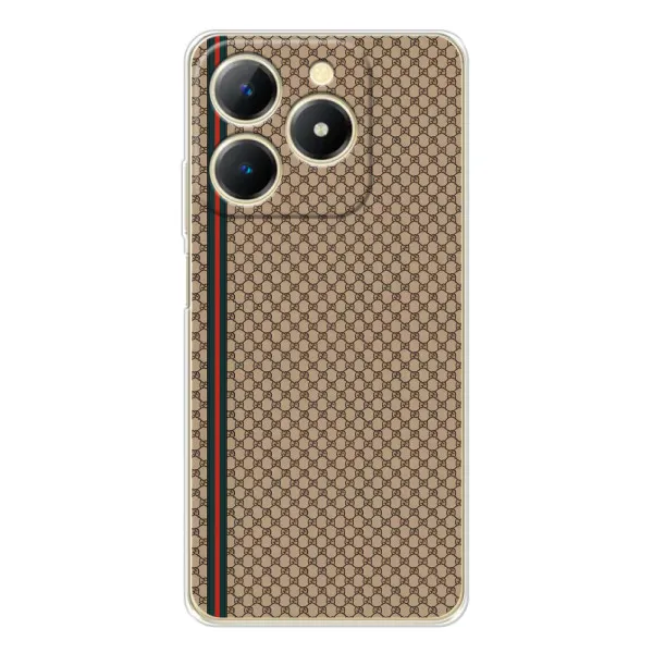 Чехол с принтом «Гуччи полоса» для Realme Note 70T