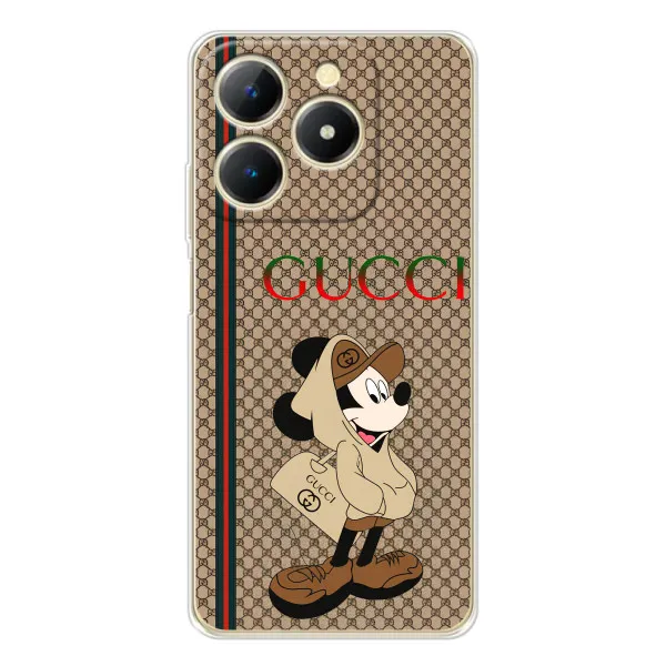 Чехол с принтом «Mickey GUCCI» для Realme Note 70T