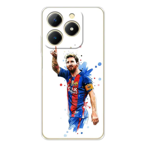 Чехол с принтом «Лео Месси» для Realme Note 70T
