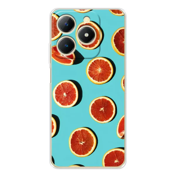 Чехол с принтом «Грейпфрут» для Realme Note 70T