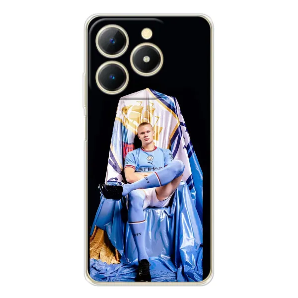 Чехол с принтом «футболист Холанн» для Realme Note 70T Чехол с принтом «футболист Холанн» для Realme Note 70T