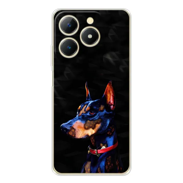 Чехол с принтом «Собака» для Realme Note 70T