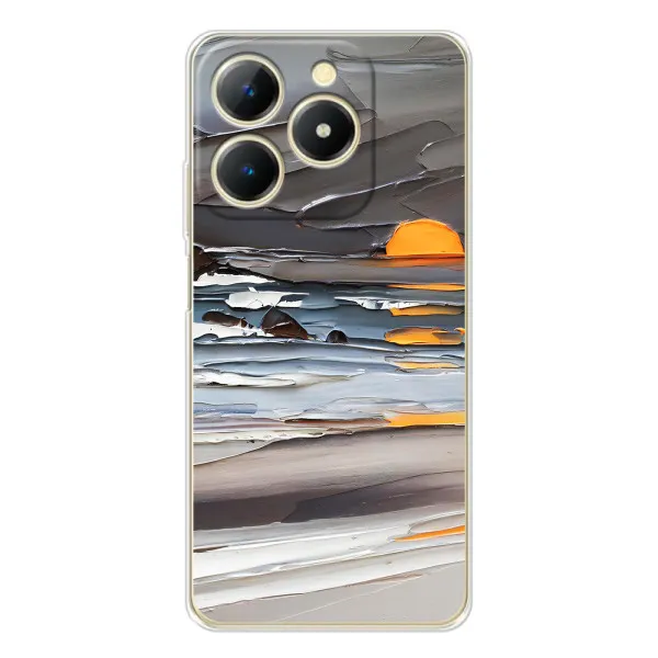 Чехол с принтом «Пастель» для Realme Note 70T