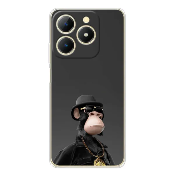 Чехол с принтом «Обезьяна NFT» для Realme Note 70T