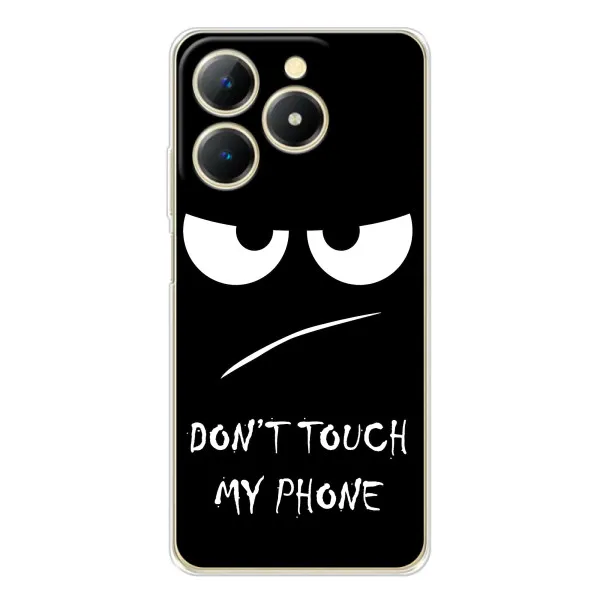 Чехол с принтом «Dont Touch» для Realme Note 70T