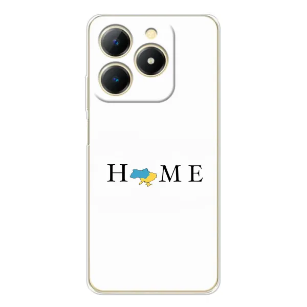 Чехол с принтом «Home» для Realme Note 70T