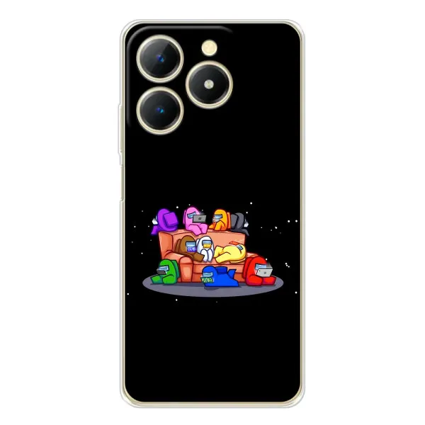 Чехол с принтом «Амонг-ас» для Realme Note 70T