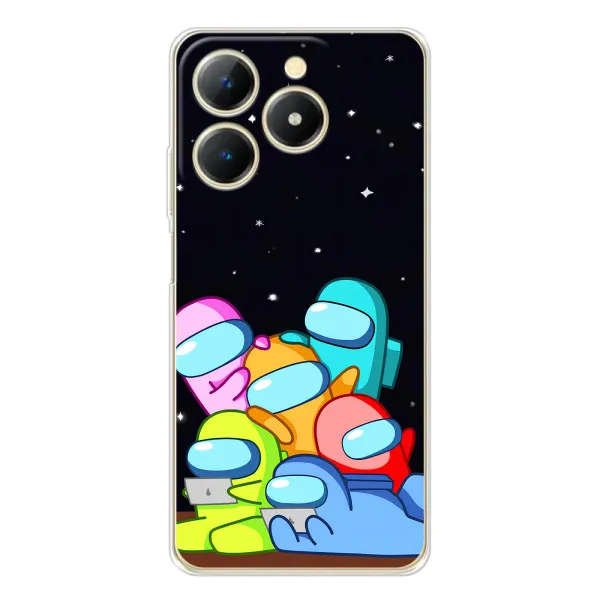 Чехол с принтом «Скины в космосе» для Realme Note 70T