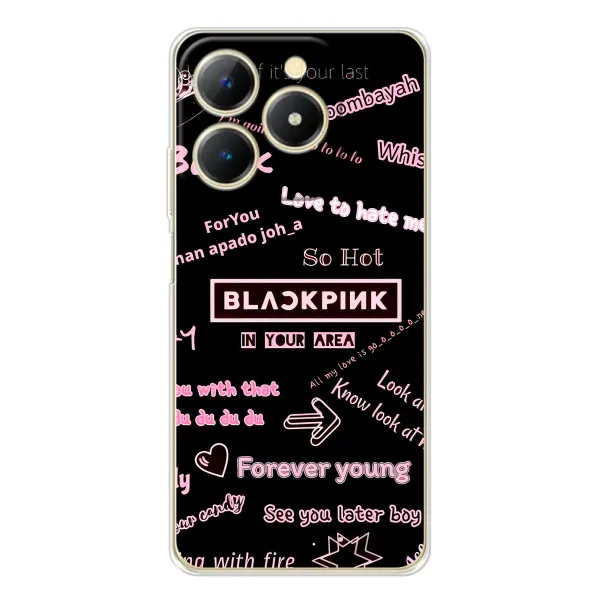 Чехол с принтом «BLACKPINK» для Realme Note 70T