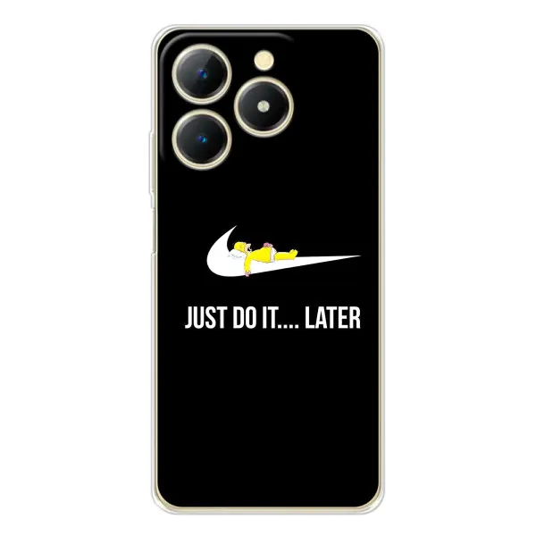 Чехол с принтом «Гомер Later» для Realme Note 70T